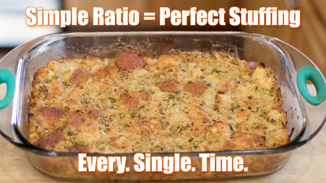 Приготовьте идеальную начинку и заправку для индейки с помощью простого рецепта