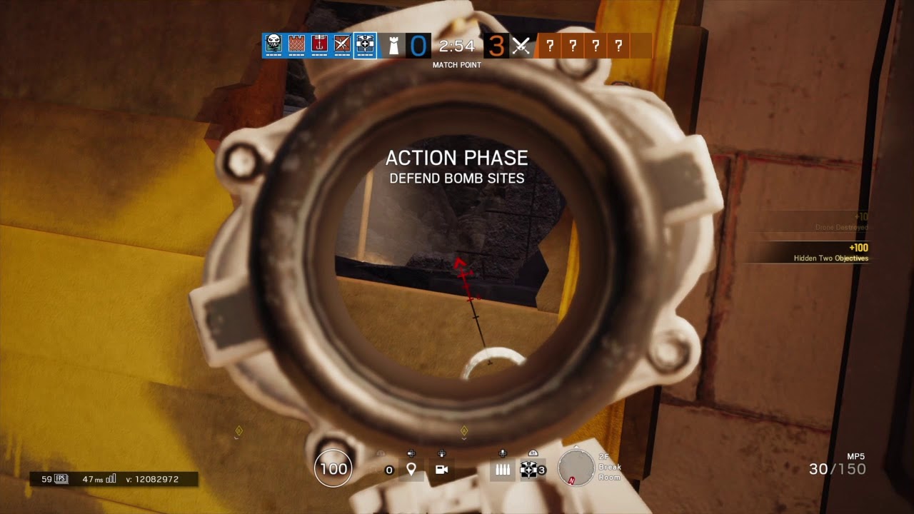 Competitive hit box in a competitive game