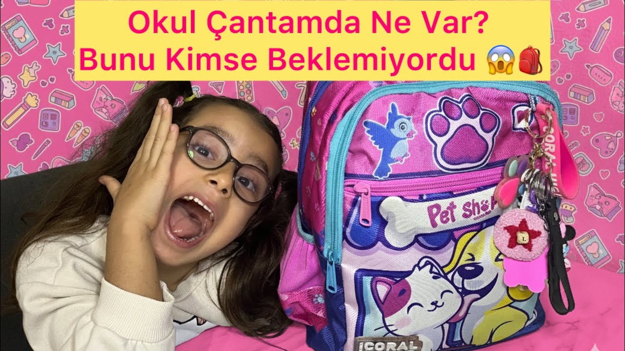 Okul Çantamda Ne Var? Bunu Kimse Beklemiyordu 😱🎒