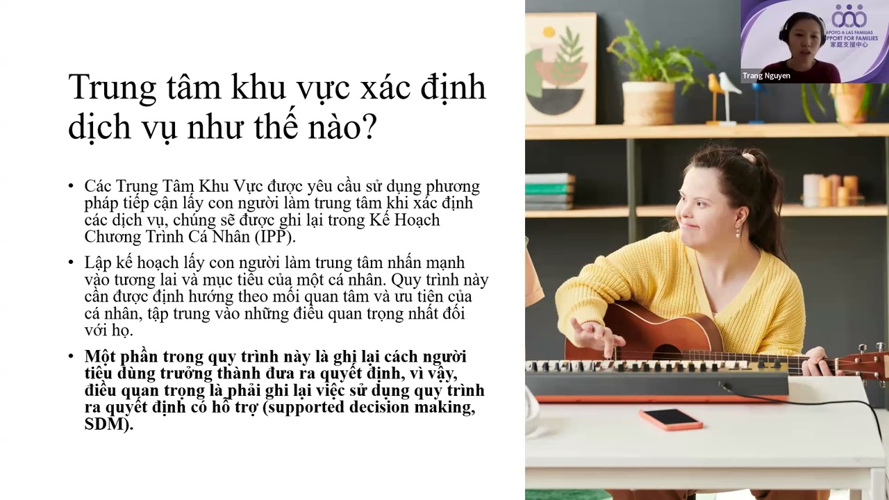 Tính Đủ Điều Kiện và Dịch Vụ​ của Trung Tâm Khu Vực​ (Module 9)