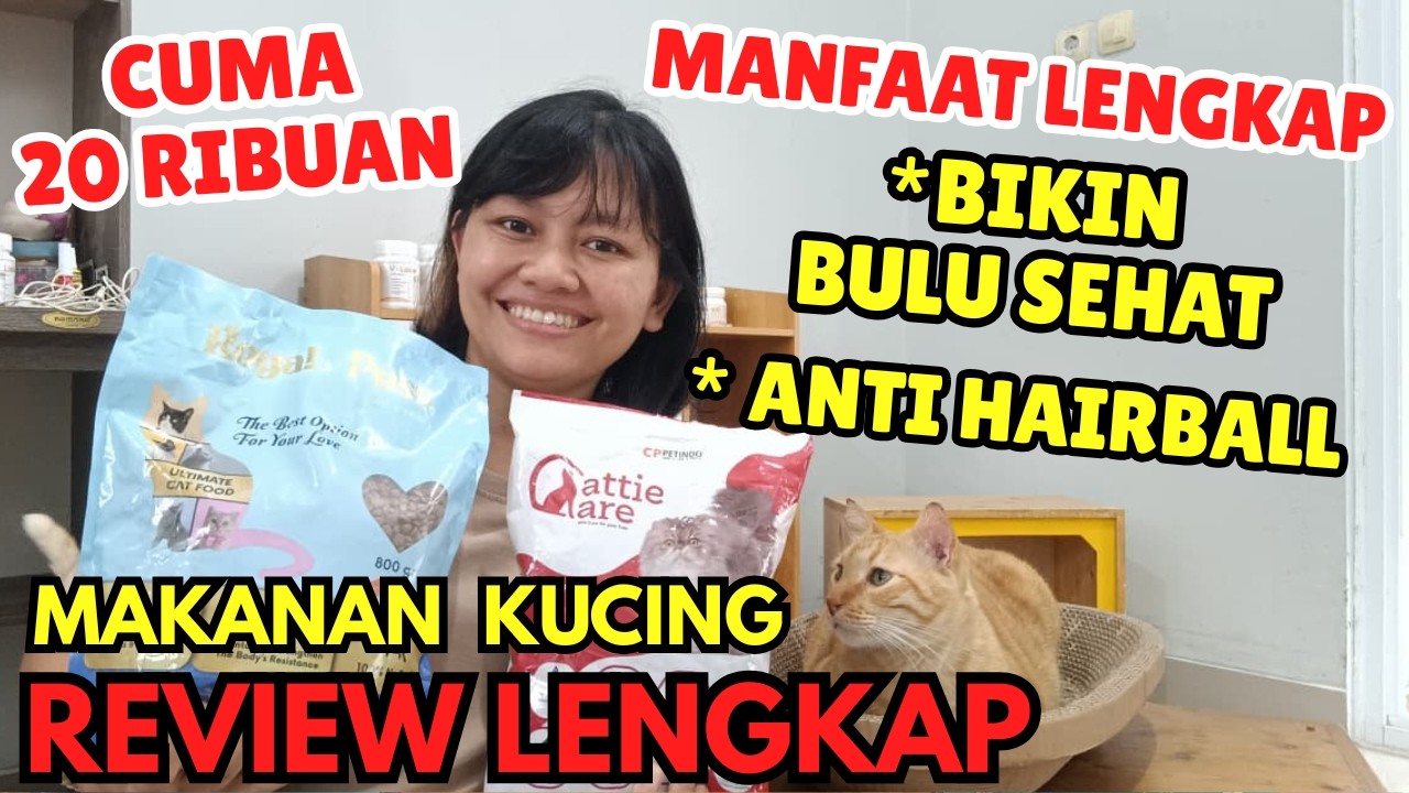 Harga 20 Ribuan Manfaat Banyak! Cattie Care VS Royal Puss #reviewlengkap 