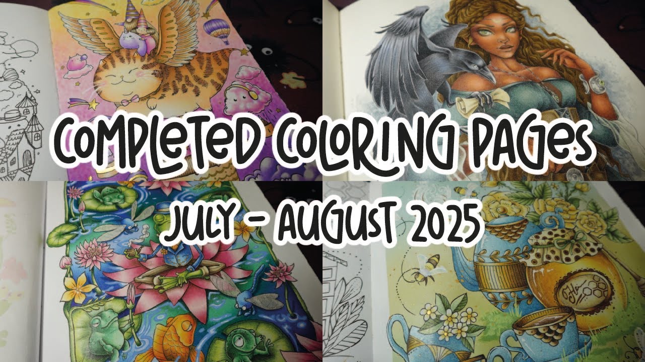 COMPLETED PAGES JULY - AUGUST 2025