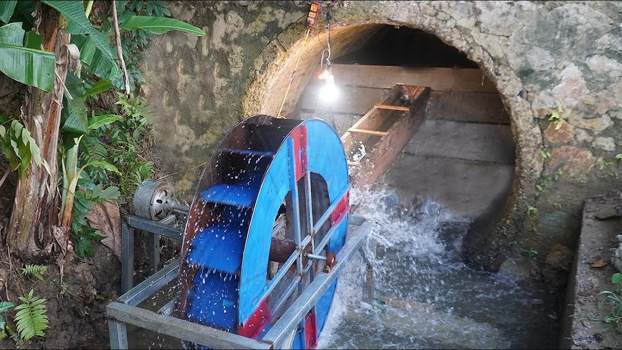 Want FREE Energy? Watch This Waterwheel Video Now