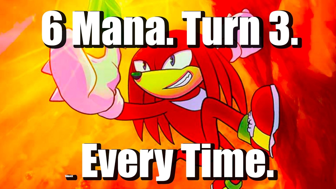 Knuckles the Echidna Commander EDH Deck Tech - Mono Red Treasure Menace!
