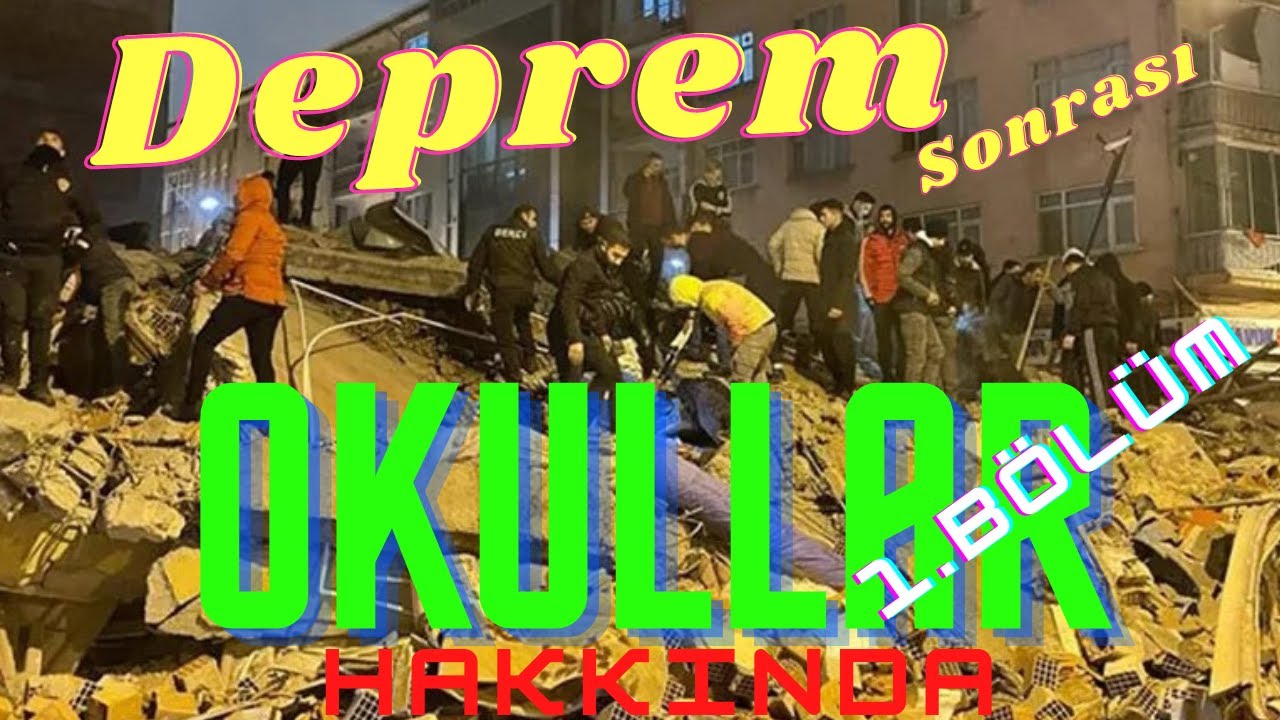 1. B&ouml;l&uuml;m | Konu: DEPREM SONRASI OKULLAR - Garaj Tayfa ile Muhabbetler OKULLAR HAKKINDA