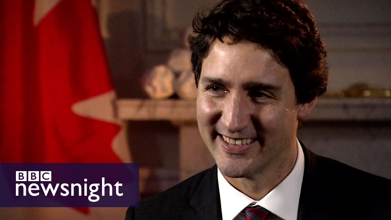 Justin Trudeau on Syria, Republicanism, and being a sex symbol - BBC Newsnight