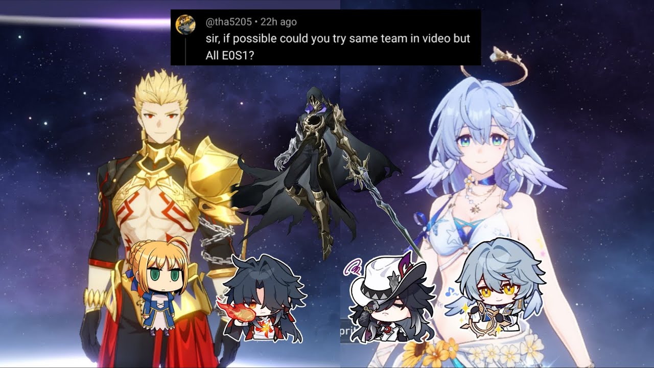 [V1] Wich is E0S1 Gilgamesh's best teams rn? Ft Robin Summeretto HSR 4.5v1 