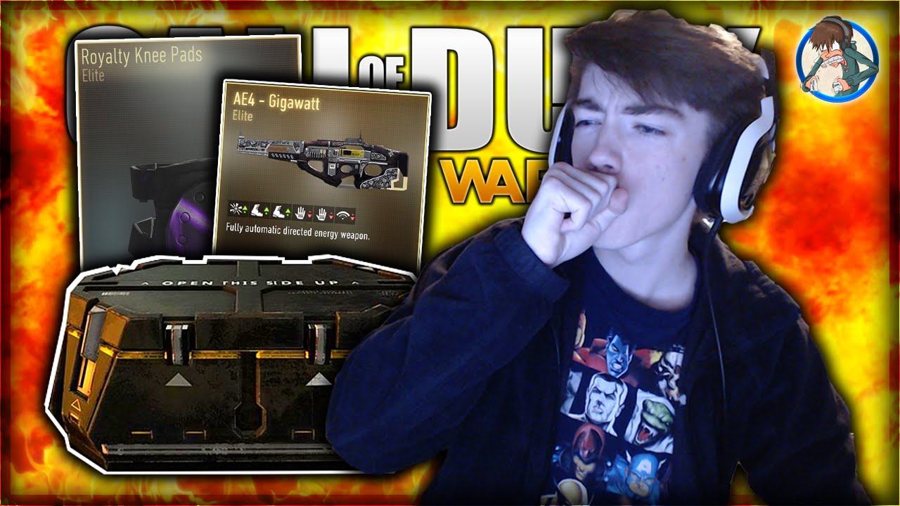 Advanced Warfare: ELITE AE4 + ROYALTY GEAR! Best Supply Drop Opening (COD AW Elite Supply Drops)