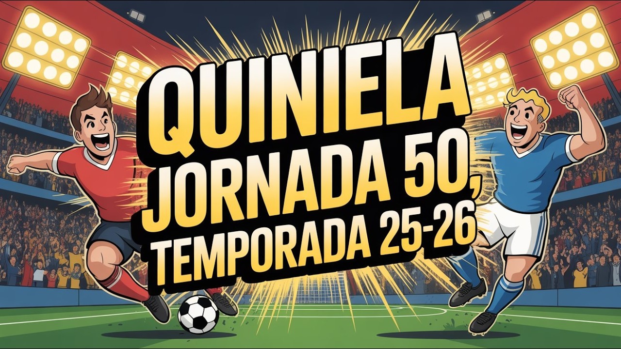 Quiniela Jornada 50 (Temporada 25/26) #256