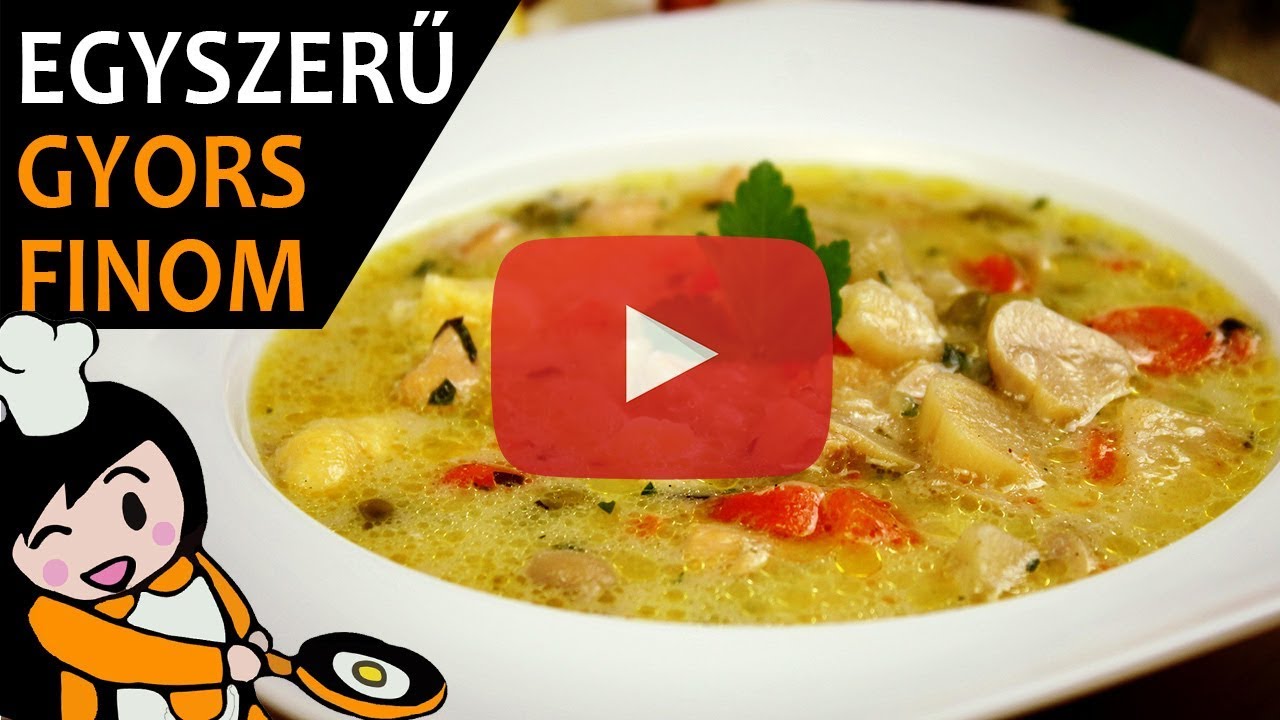 T&aacute;rkonyos raguleves - Recept Vide&oacute;k
