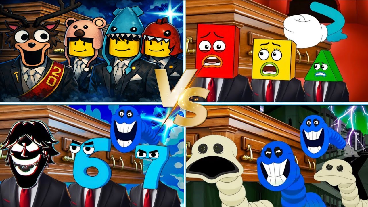 99 Nights in the Forest 🆚 Save the Shapes 🆚 Hungry Snake x 67Kid 🆚 Hungry S x Big W 🎶🎵 Who Is Best?