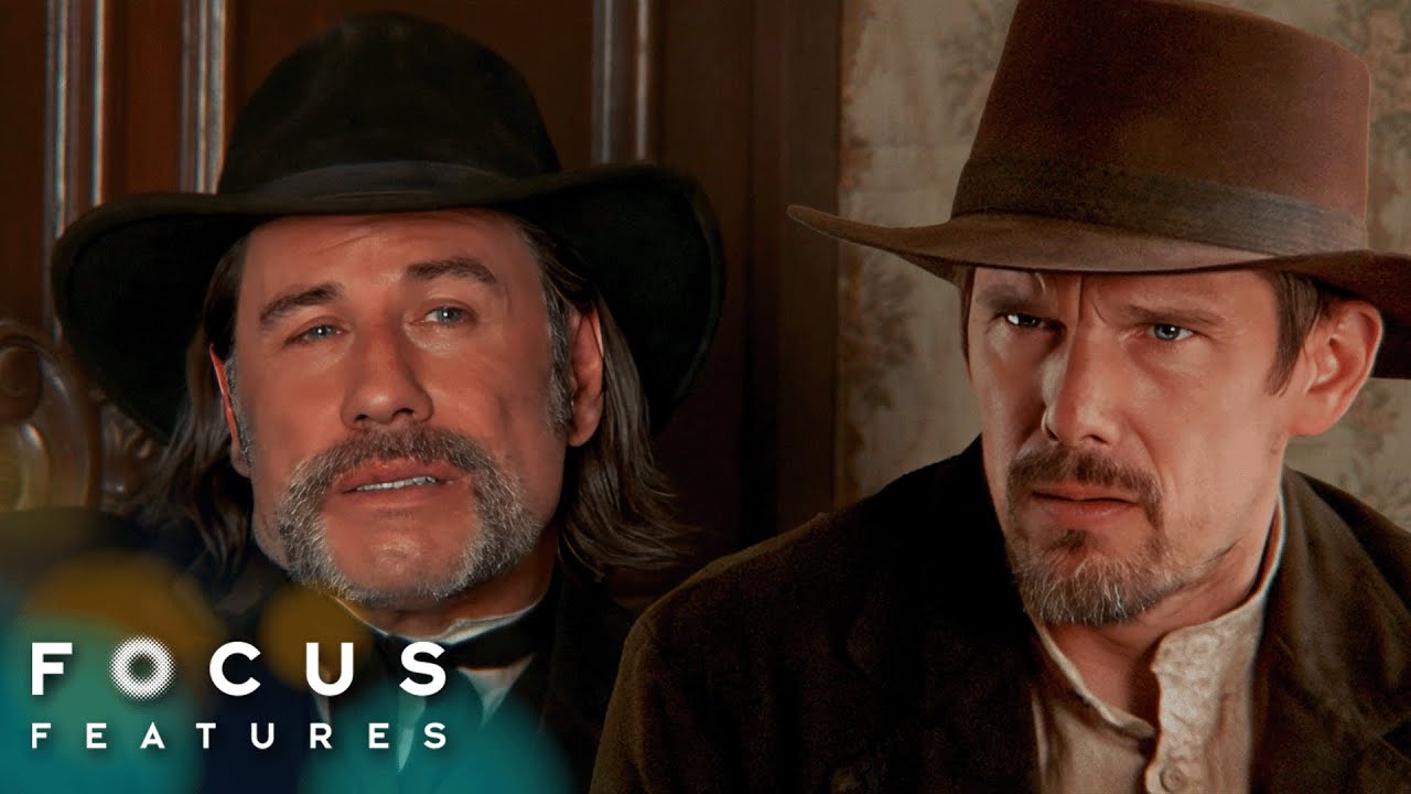 In a Valley of Violence | Ethan Hawke and John Travolta's Intense Scene