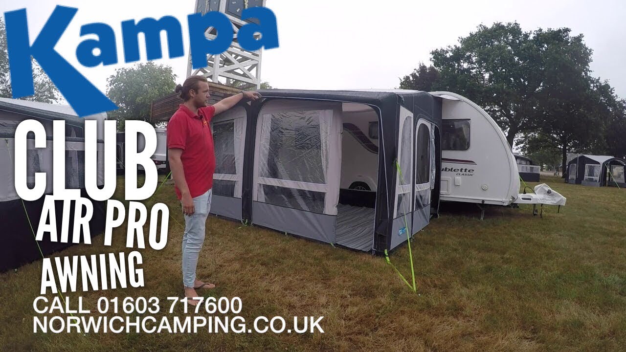 Kampa Club Air Pro 330 / 390 / 450 Caravan Awning 2019