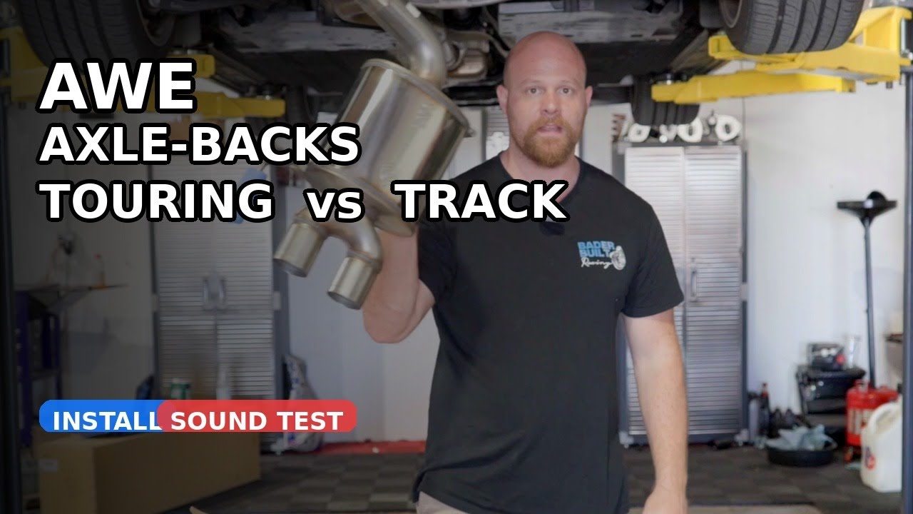 Установка выхлопной системы AWE Axle-Back на Subaru WRX TR 2024 года (версии Touring и Track) | Х...