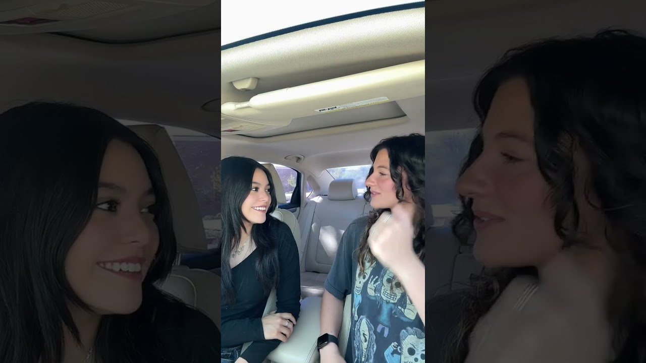 pov: ur a fly on the windshield watching us talk 😂 #wlw #couple