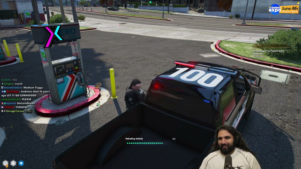 Esfand's Reaction After LordKebun Raided Him And On Getting Some Bad Chat Hoppers | NoPixel RP