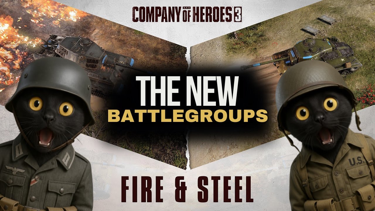 Company of Heroes 3 | Fire & Steel Update (New Battlegroups)