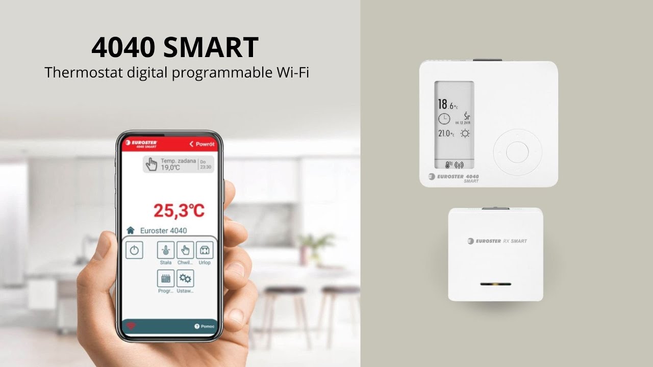 Thermostat Euroster Wi-Fi 4040 SMART