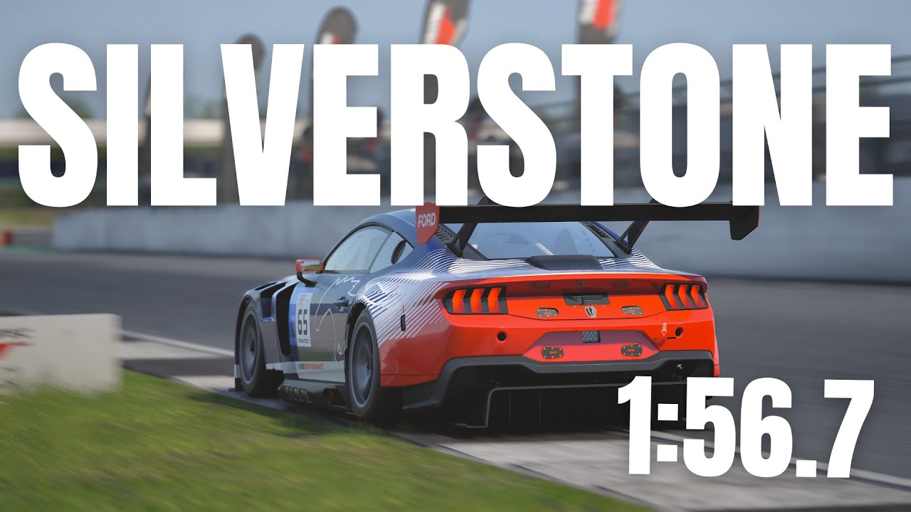 SILVERSTONE HOTLAP + FREE SETUP | Ford Mustang GT3 | 1:56.7 | Assetto Corsa Competizione v1.10.2