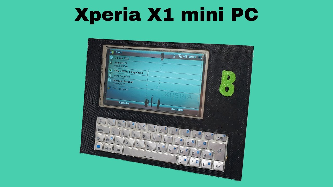Превратите сломанный Sony Ericsson Xperia X1 в карманный компьютер