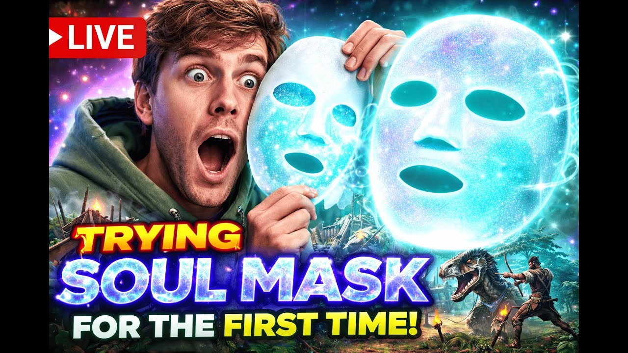 Trying SOULMASK for the FIRST TIME 🔥 | Survival Game Live