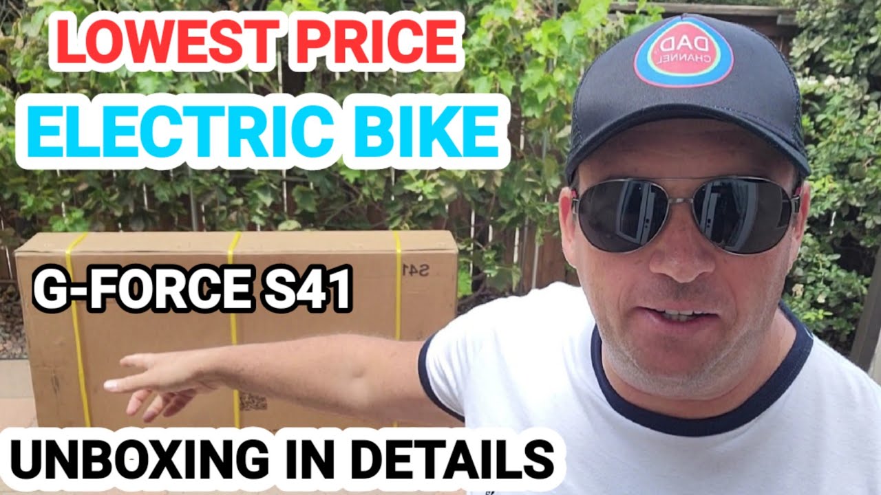 Lowest Price Electric Bike G-Force S41 Folding Electric Bike