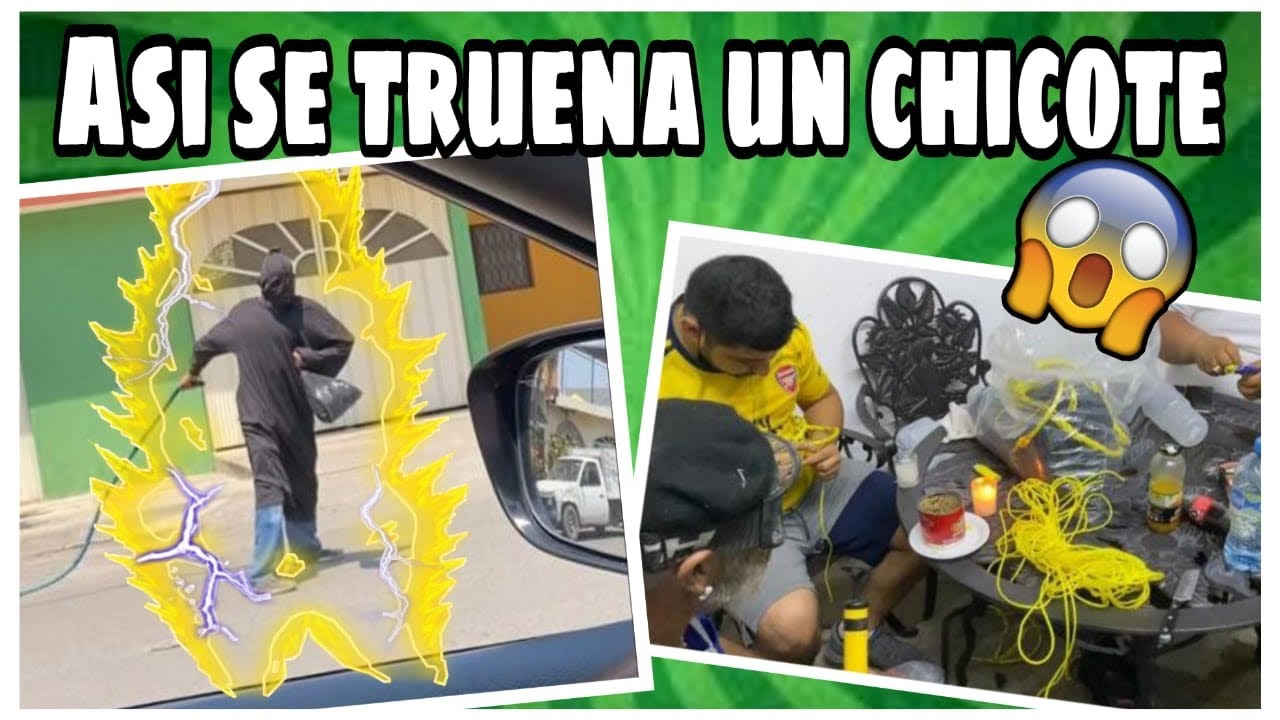 COMO SE HACE UN CHICOTE / TRADICIONES DE TIERRA CALIENTE