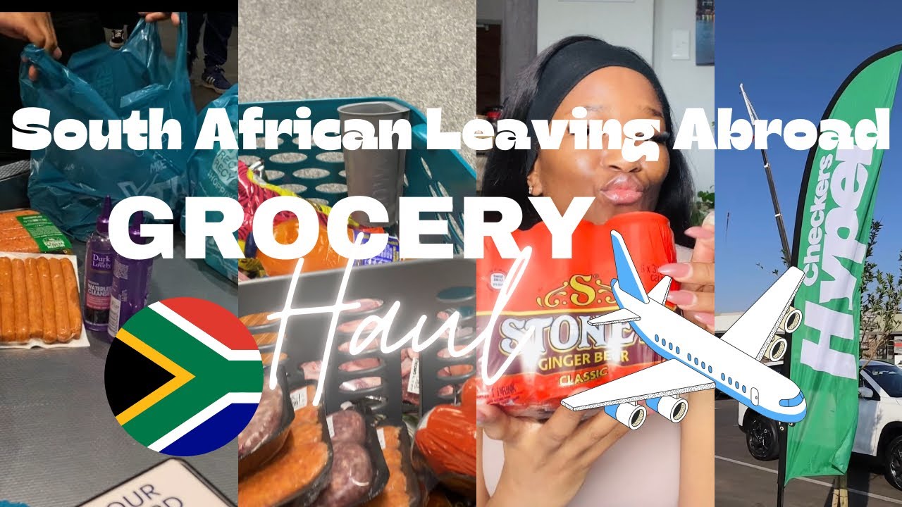 Южноафриканец, уезжающий за границу | Доставка продуктов из 🇿🇦 в 🇶🇦✈️