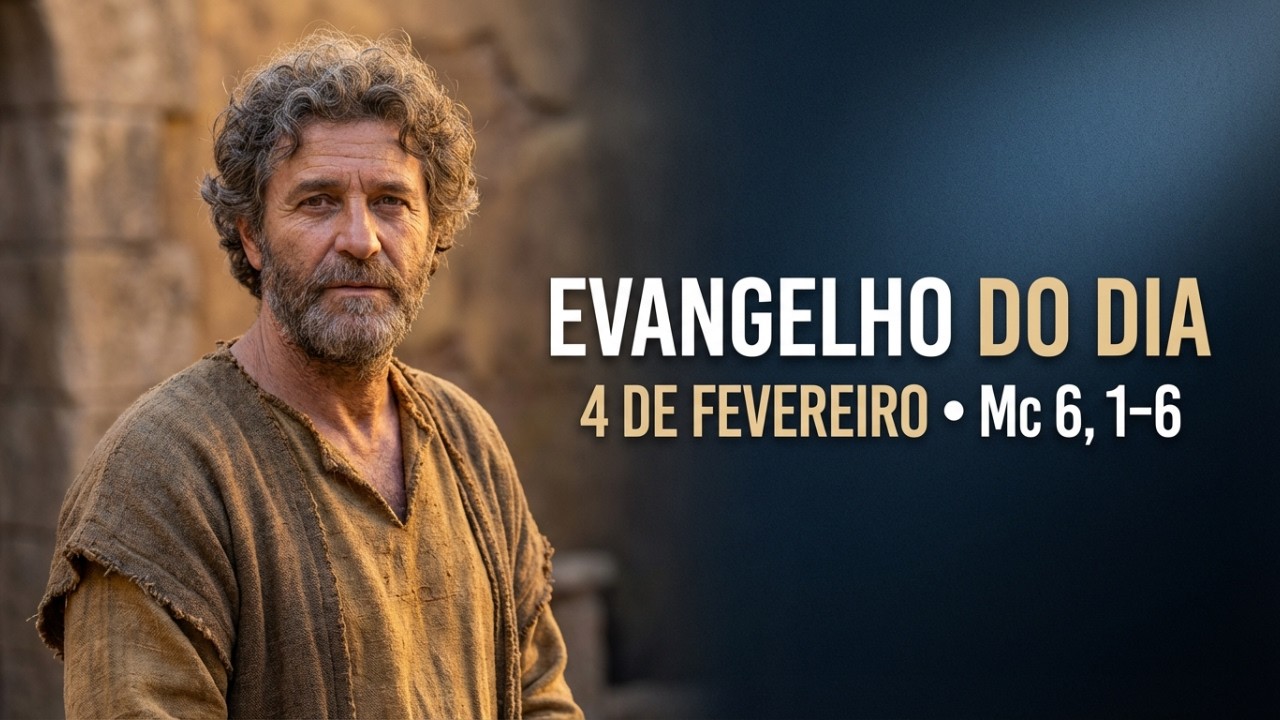 EVANGELHO DO DIA | Mc 5,21–43 | Quando parece tarde | 3 fevereiro 2026 | 4ª Semana do Tempo Comum