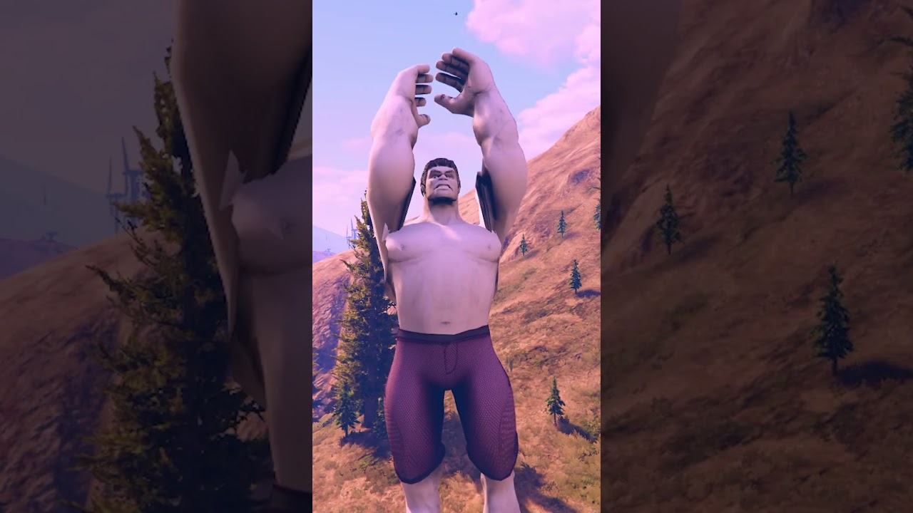 SHINCHAN Growing BIGGEST BLACK HULK in GTA 5 #shorts #gta5 #atgamer #gta5videos