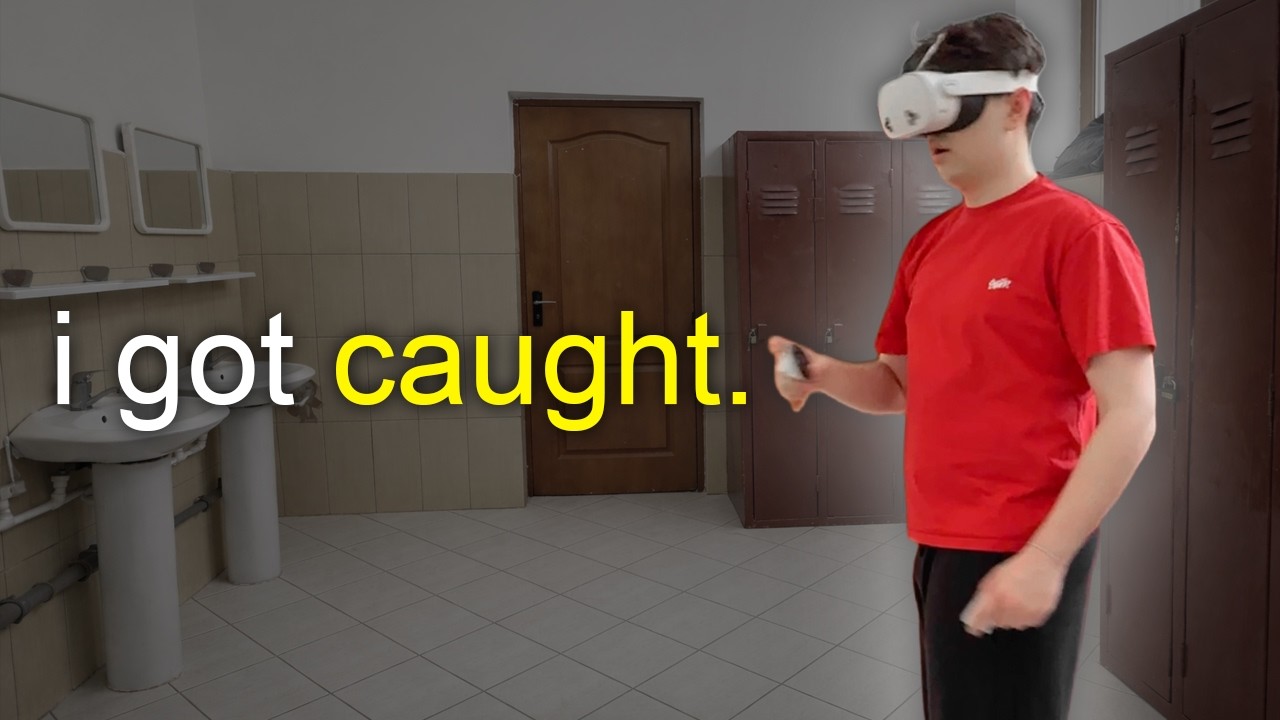 Я играл в VR в школе...