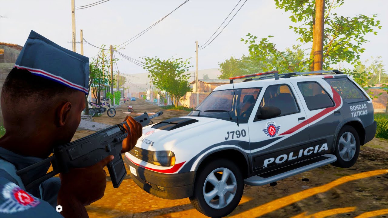 TROCA DE TIRO COM CRIMINOSOS! - 171 GAMEPLAY POLICIAL