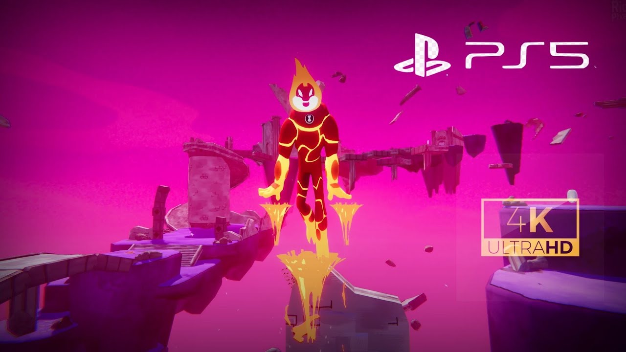 Ben 10: Power Trip! PS5 Gameplay Walkthrough Part 1 FULL GAME [4K ULTRA HD] - No Commentary