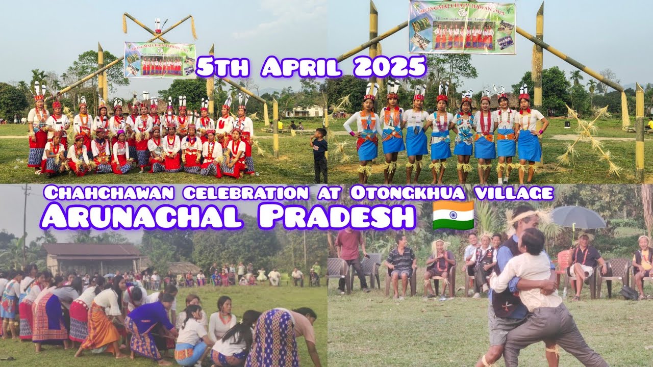 Tsahchawan celebration at Otongkhua village|| Longding|Arunachal Pradesh India 🇮🇳|| 5th April 2025