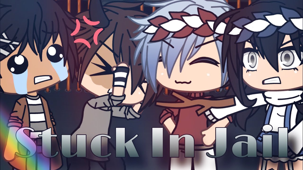 Stuck In Jail || Comedy || Gacha life