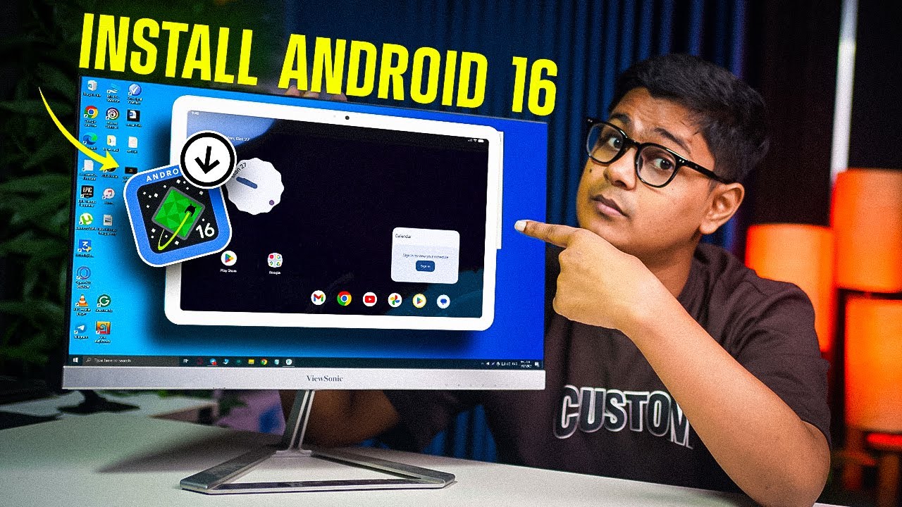 Установка Android 16 на Windows 11/10 | Полное пошаговое руководство
