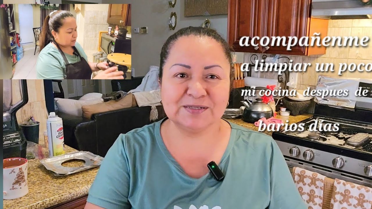 Acompañenme a limpiar un poco mi cocina después de varios días 
