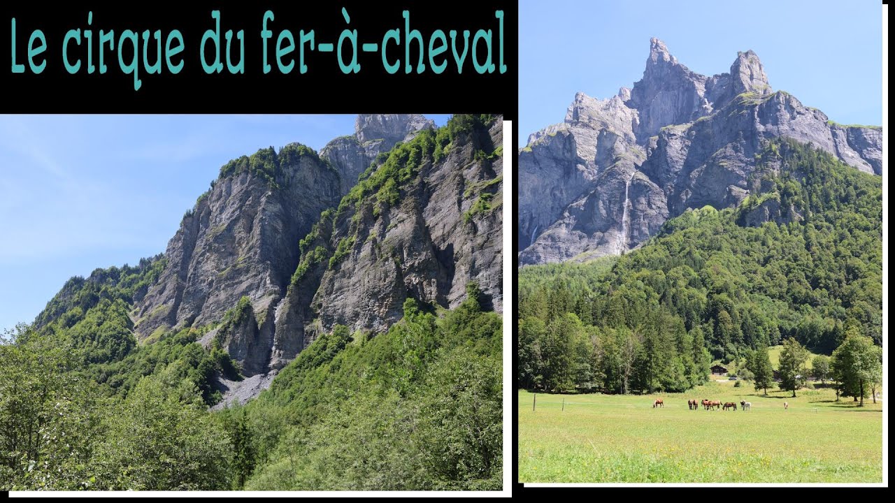 Le cirque du fer à cheval - Sixt - Haute Savoie