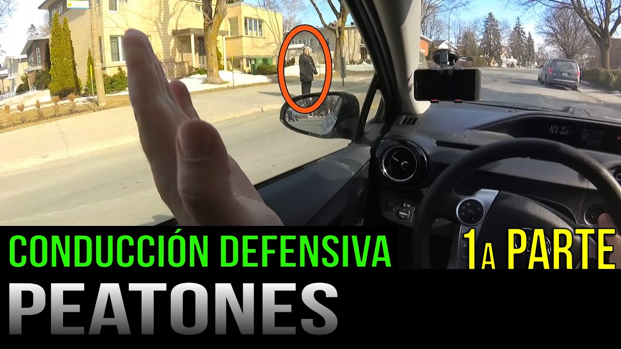 Conducción defensiva: Peatones – 1ª parte