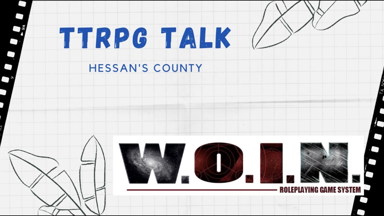 TTRPG Talk - WION RRD Part 1