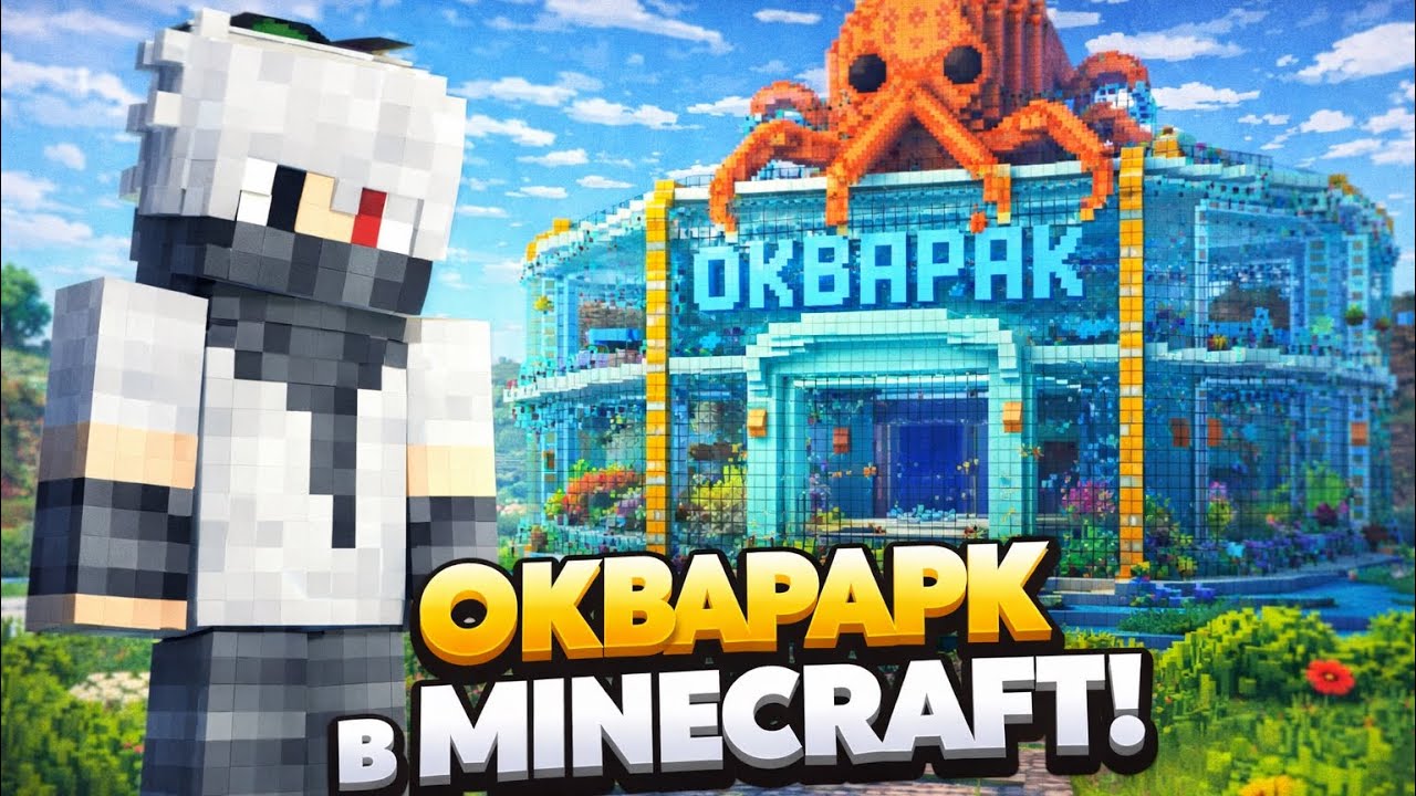 ПОСТРОИЛ ОКВОПАРК В МАЙНКРАФТЕ!!! | БУДЕТ ЛИ 2 ЧАСТЬ? |