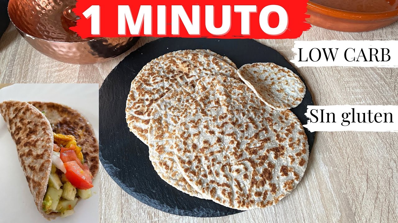 Tortillas  SALUDABLES !!!SIN GLUTEN,  Sin huevos ,BAJA EN CARBOHIDRATOS !!!(con harina de coco)