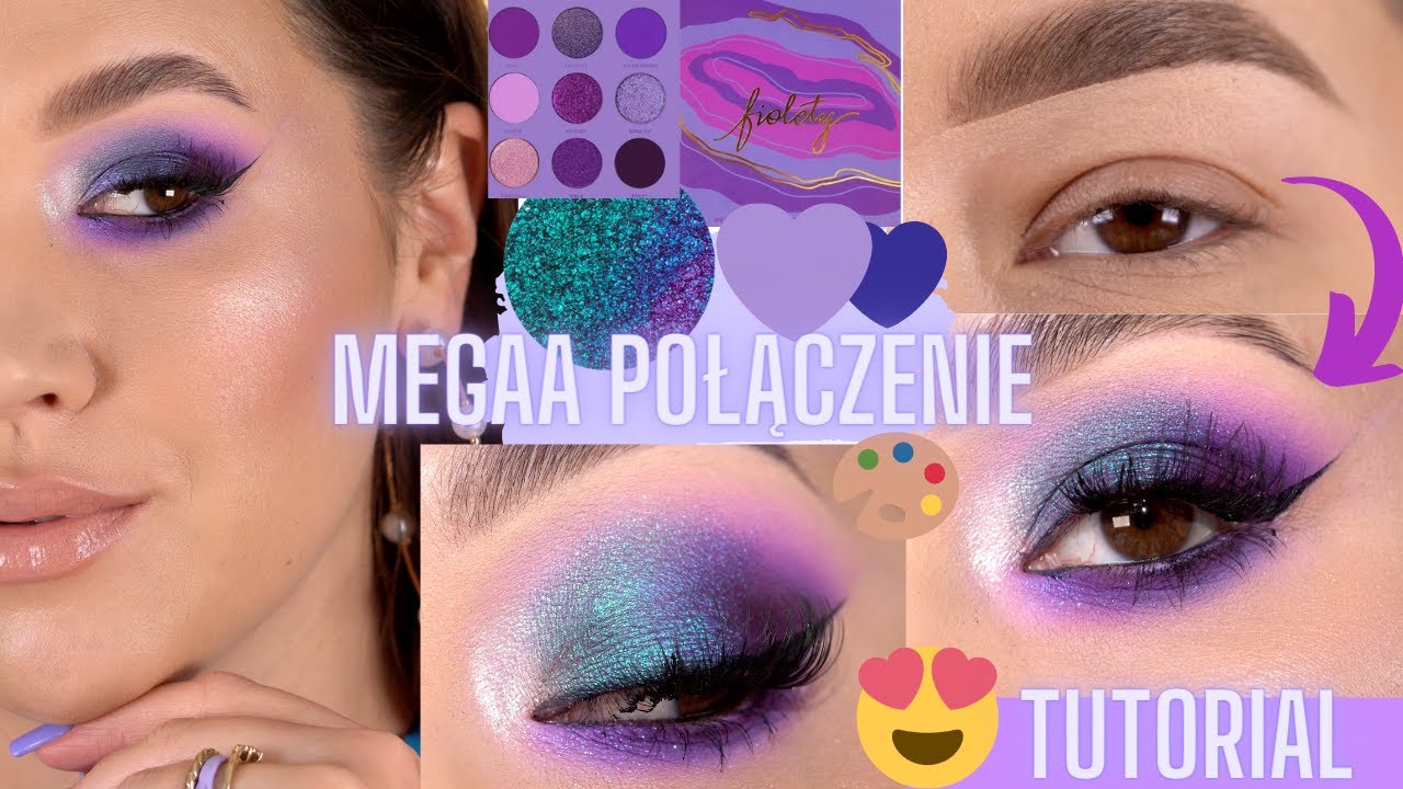 FIOLETY x Multichrom OMG Glamshop  || SMOKEY EYE || TUTORIAL 🦄 🦋