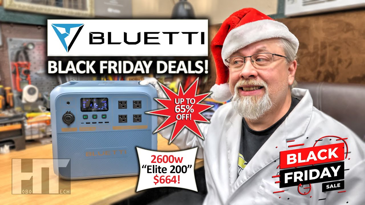 BLUETTI | OFERTY z okazji Czarnego Piątku na elektrownie słoneczne