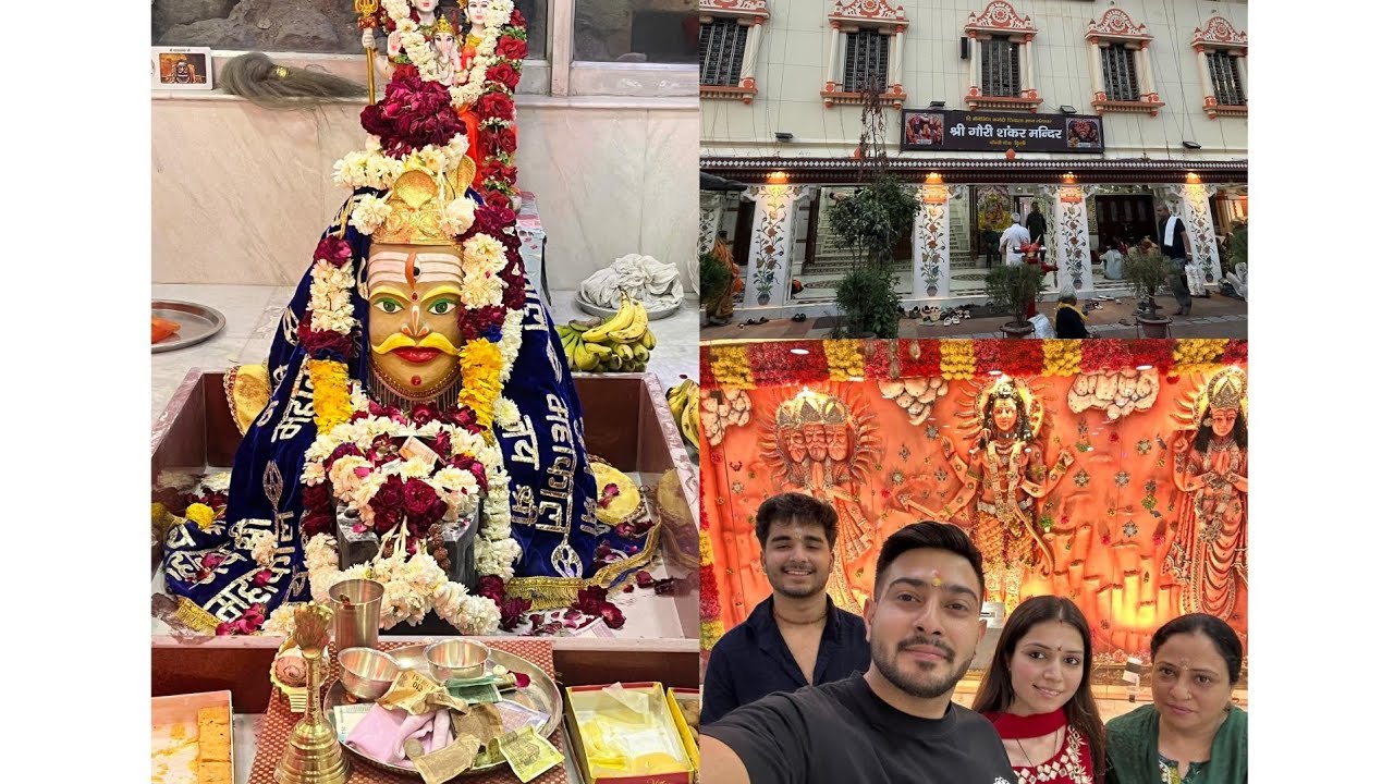 Aaj humne chandni chowk k prachin gori shankar mandir m k bhasma aarti k darshan🙏#fyp #harharmahadev