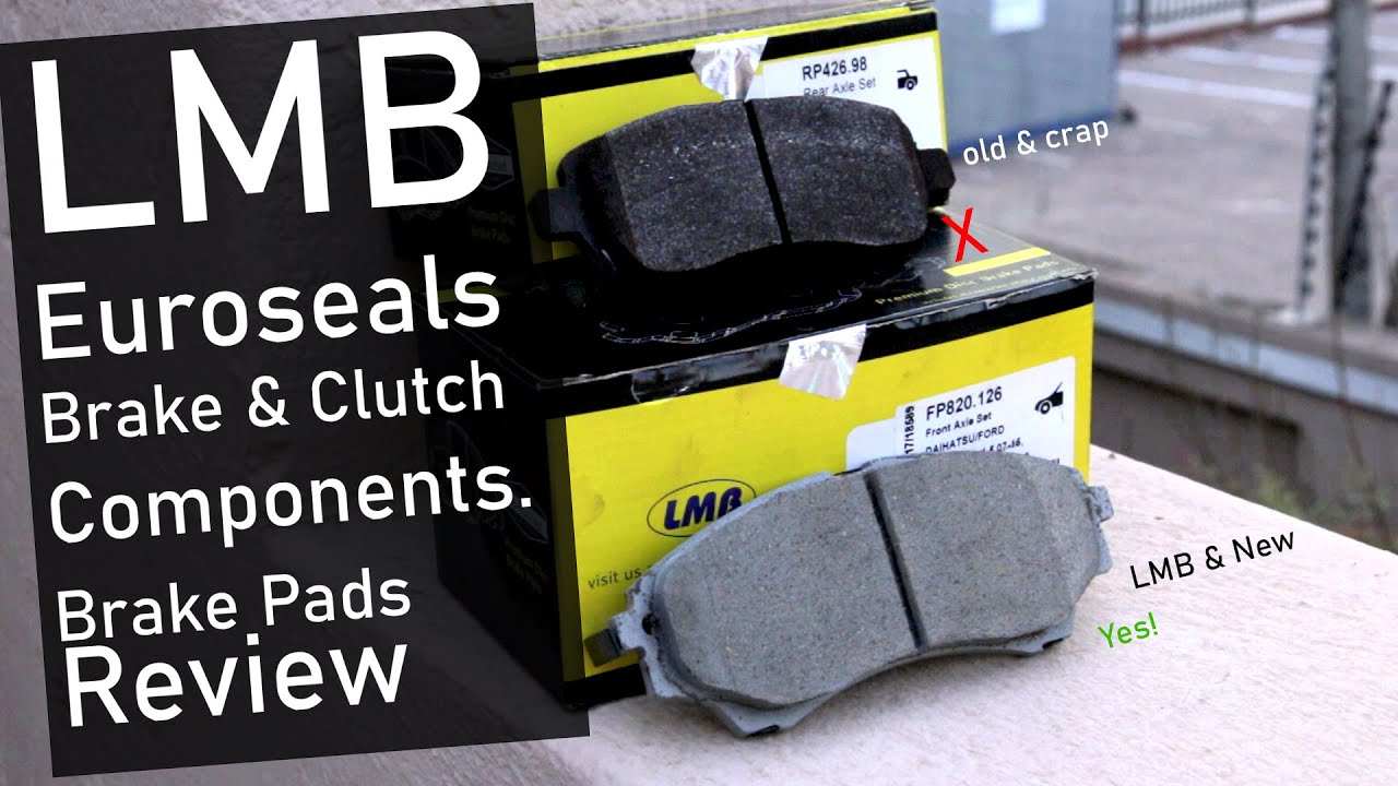 Swift Pads! LMB Euroseals Brake Pad Review