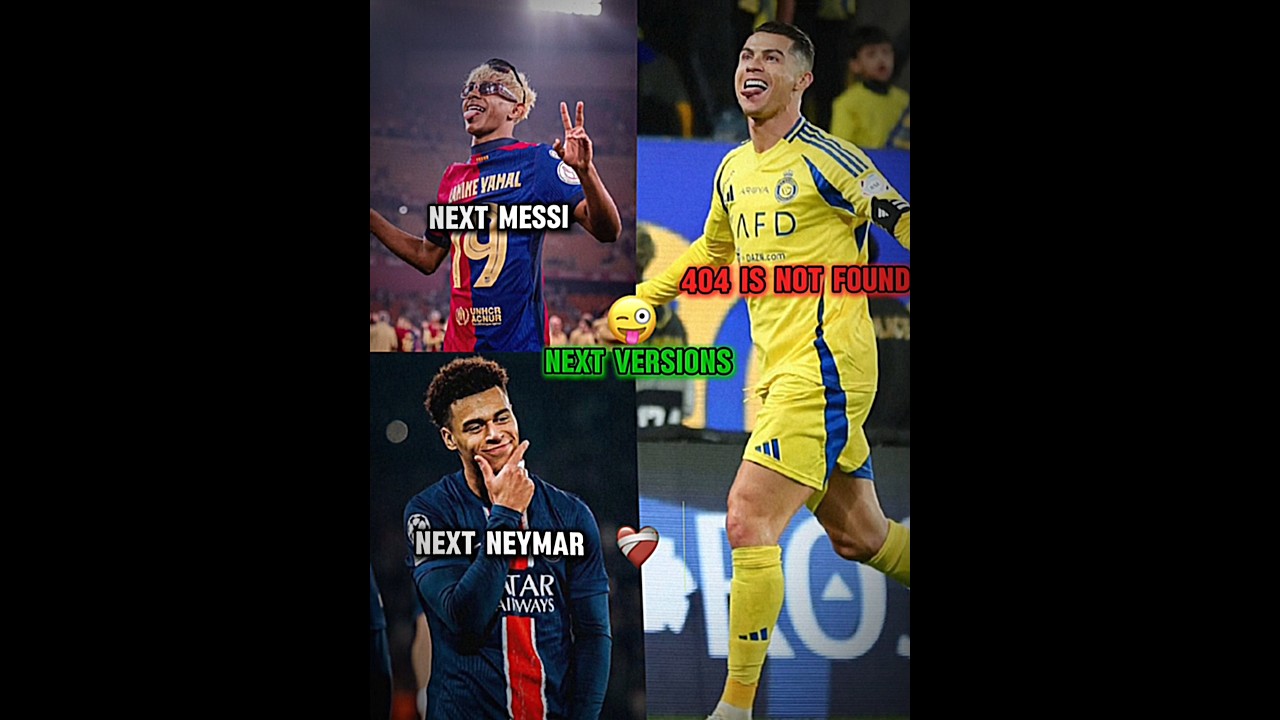 Ronaldo X next lamine yamal X next Neymar #football