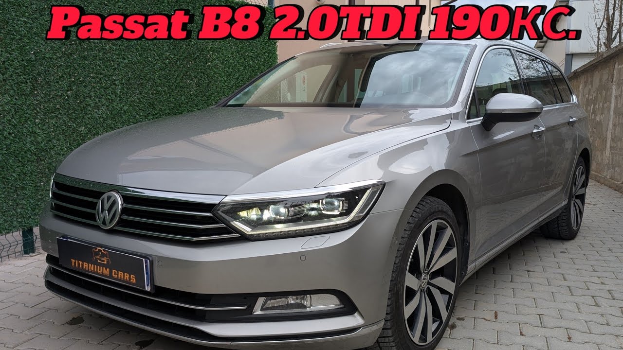 VW Passat B8 2.0TDI 190к.с. - Преглед и проверка на автомобила.