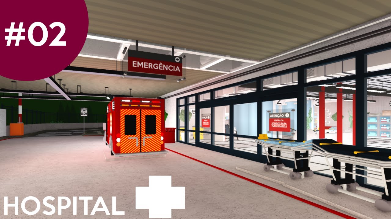 Bloxburg- Hospital Speedbuild #02