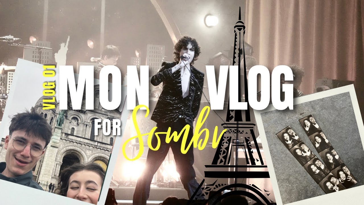 Vlog: direction Paris pour voir sombr en concert !